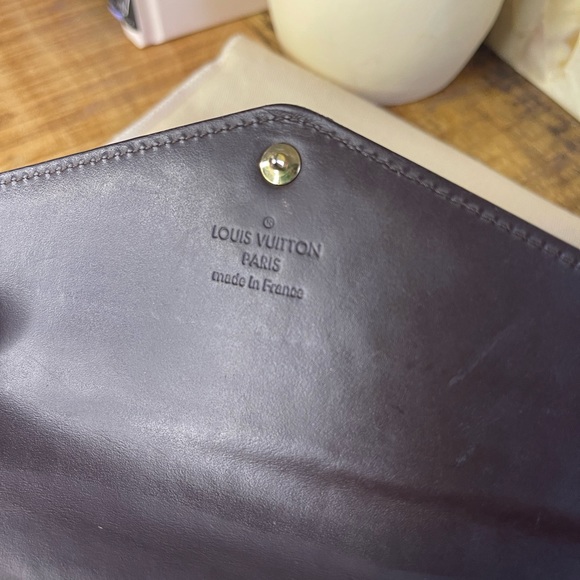 LV Louis Vuitton Vernis Portefeuille Sarah Long Wallet - Picture 9 of 14